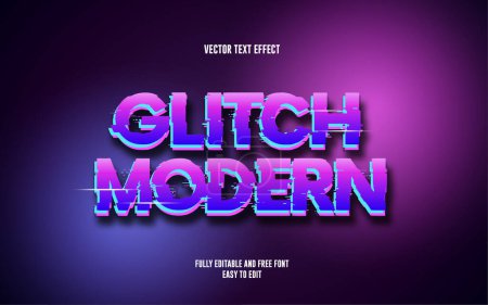 Light modern effect text style