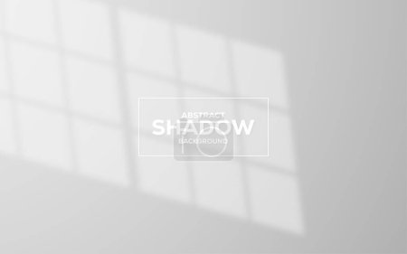 Moderne minimalistische abstrakte Hintergrund Fenster Licht Schatten