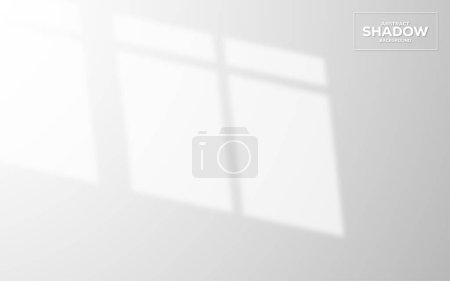 Moderne minimalistische abstrakte Hintergrund Fenster Licht Schatten