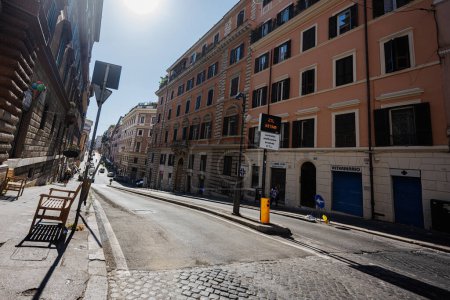 Photo for Rome, Italy - July 27, 2022: Via di S. Maria Maggiore street in Rome, Italy. - Royalty Free Image