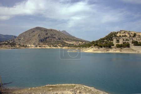 Photo for Views of the Amadorio reservoir in Villajoyosa (Alicante, Spain) - Royalty Free Image