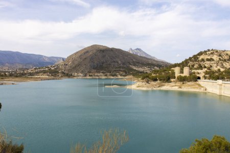 Photo for Amadorio reservoir in Villajoyosa (Alicante, Spain) - Royalty Free Image