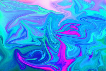Photo for Colorful liquid abstract background. Marble style background. Abstract pattern in liquid style - Royalty Free Image