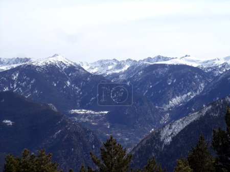 Photo for Beautiful landscape in the mountains on nature background - Royalty Free Image
