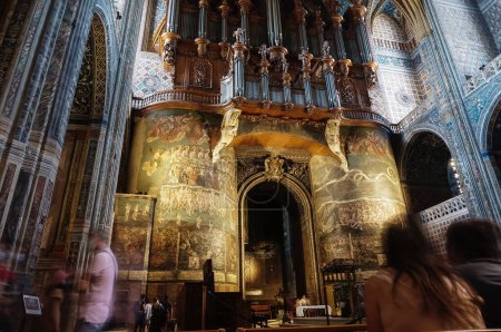 Photo for View of amazing ancient church interior in the european city - Royalty Free Image