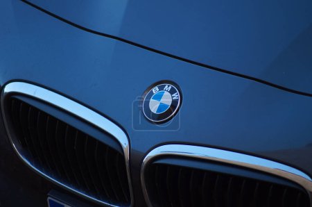 Photo for Bmw car with logo, close up view - Royalty Free Image