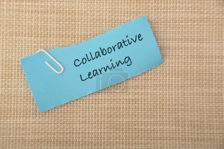 Photo for Collaborative learning is an educational approach in which students, often working in groups or teams, actively engage with their peers to achieve common learning goals - Royalty Free Image