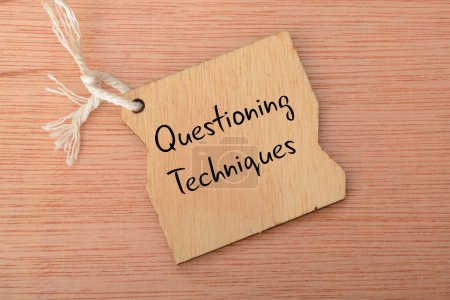 Photo for Questioning techniques refer to various strategies employed by educators or facilitators to prompt learners with thought-provoking questions. - Royalty Free Image