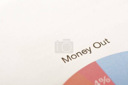 "Money out" typically refers to the total amount of money that has been spent or paid out from a particular source or account over a specified period of time.