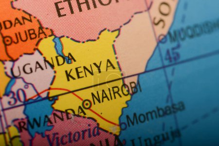 Téléchargez les photos : Le Kenya est un pays situé en Afrique de l'Est.La capitale du Kenya est Nairobi. - en image libre de droit