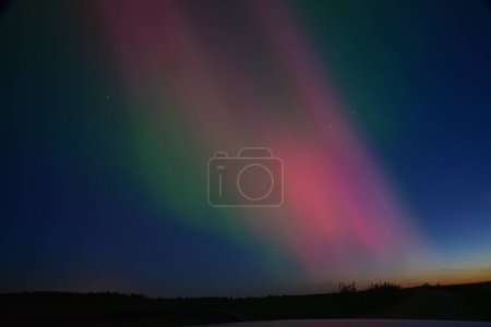 Téléchargez les photos : Aurores boréales multicolores (Aurora borealis)) - en image libre de droit