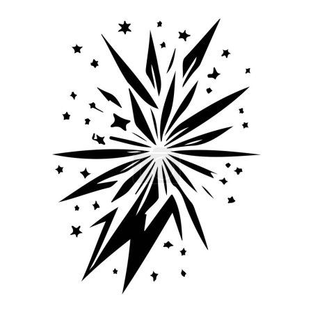 Star cosmos Icon hand draw black color space logo vektorelement und symbol perfekt.
