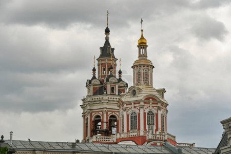 Photo for Moscow Russia 10.05.2023. Church Savior Miraculous Image Former Zaikonospassky Monastery Patriarchal Compound - Royalty Free Image