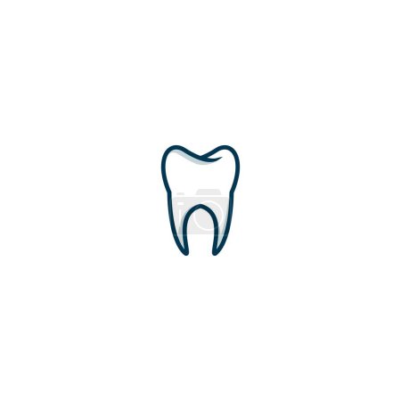 Téléchargez les photos : Graphismes vectoriels de conception de logo dentaire - en image libre de droit