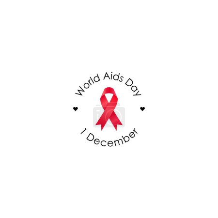 Téléchargez les photos : Logo de la journée mondiale des aides, graphiques vectoriels autocollants - en image libre de droit