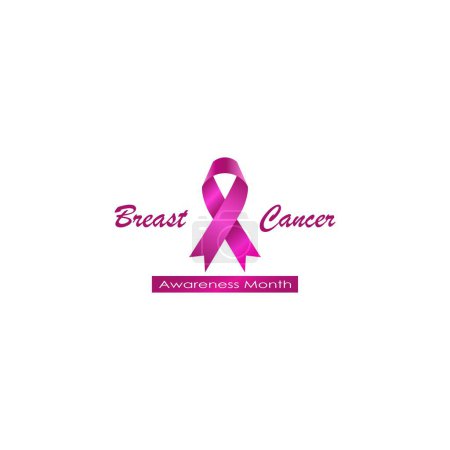 Téléchargez les photos : Graphismes vectoriels du logo du cancer du sein - en image libre de droit