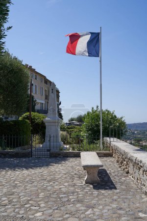 Photo for Saint-Paul de Vence, France - August 11, 2023 - the memorial to the fallen heroes of World War I - Royalty Free Image
