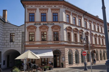 Téléchargez les photos : Tabor, République tchèque - 9 septembre 2023 - après-midi ensoleillé sur la place Zizka - en image libre de droit