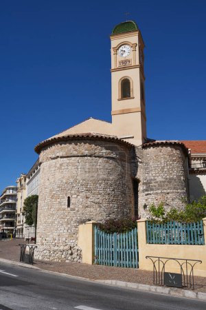 Beaulieu sur Mer, France - May 10, 2024 - the Church of the Sacre Coeur in the south of France, near Nice                               