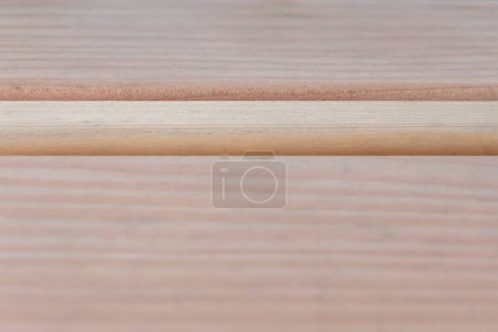 Photo for Wooden texture of two boards and a crossbar. - Royalty Free Image