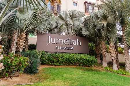 Photo for Title jumeirah al naseem. Dubai, UAE , United Arab Emirates. November 27th 2022 - Royalty Free Image