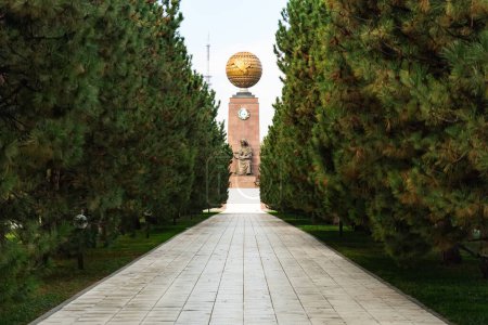 Foto de Taskent, Uzbekistán Madre Uzbekistán monumento simbólico - Imagen libre de derechos
