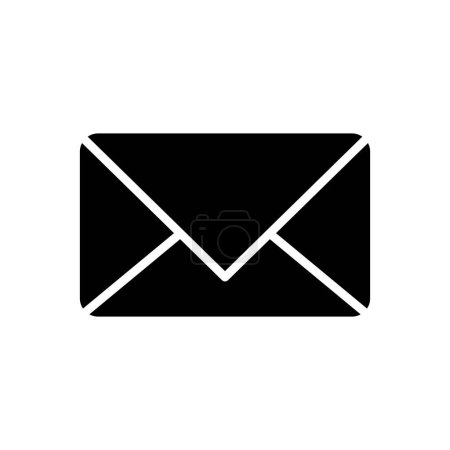 Icono de correo vector. vector icono de correo electrónico. Icono de correo electrónico. Envolvente ilustración