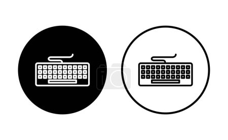 Conjunto de iconos de teclado. teclado vector símbolo
