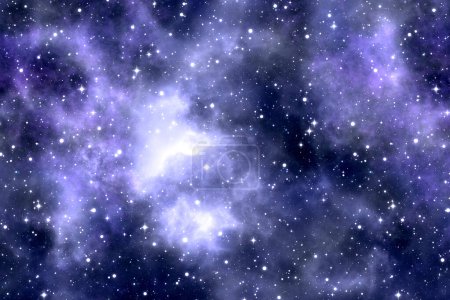 Cosmic galaxy light background  -  multiple universe light backdrop -  cosmology space
