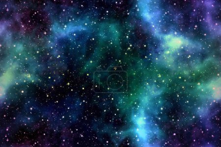 Foto de Cosmic galaxy aether background  - night sky light backdrop -  universe space - Imagen libre de derechos