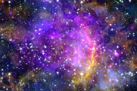 Foto de Cosmic astral background  - extraterrestrial haziness backdrop -  interstellar fogginess space - Imagen libre de derechos