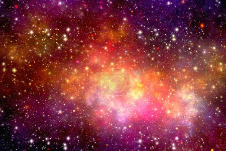 Foto de Cosmic nebulosity background  - starry sky interstellar backdrop - universe galaxy stars continuum - Imagen libre de derechos