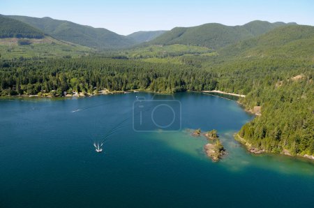 Gordon Bay Provincial Park, Cowichan Lake, Vancouver Island, British Columbia, Canada.