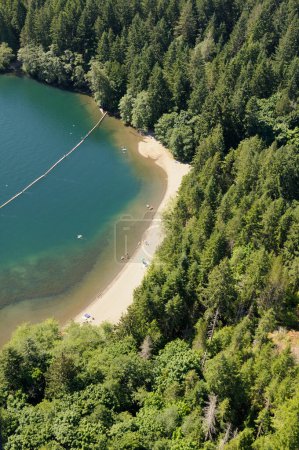 Foto de Gordon Bay Provincial Park, Cowichan Lake, Vancouver Island, Columbia Británica, Canadá. - Imagen libre de derechos