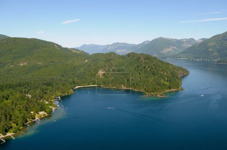 Foto de Gordon Bay Provincial Park, Cowichan Lake, Vancouver Island, Columbia Británica, Canadá. - Imagen libre de derechos
