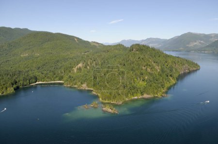 Gordon Bay Provincial Park, Cowichan Lake, Vancouver Island, British Columbia, Canada.