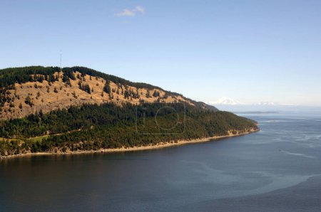 Mt. Warburton Pike, Gulf Islands National Park Reserve of Canada, Saturna Island, British Columbia, Canada.