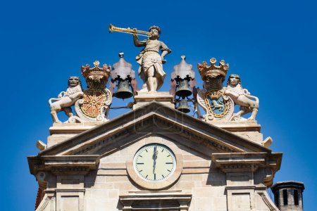 Photo for Pamplona city hall, Navarra, Spain - Royalty Free Image