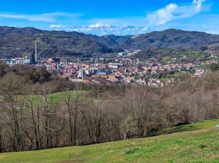 Téléchargez les photos : Langreo est dans la vallée du Nalon, Asturies, Espagne, Europe - en image libre de droit