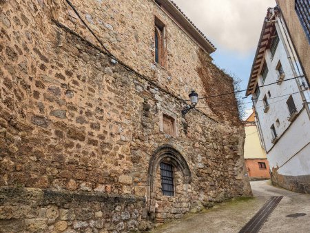 Photo for San Esteban de Viguera church, Viguera village, Cameros, La Rioja, Spain - Royalty Free Image