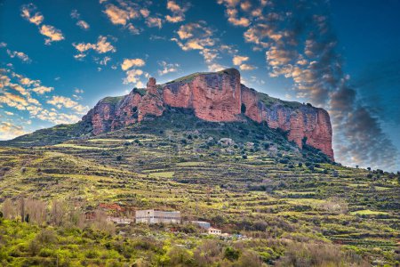 Photo for Mountains near Viguera village, Cameros, La Rioja, Spain - Royalty Free Image
