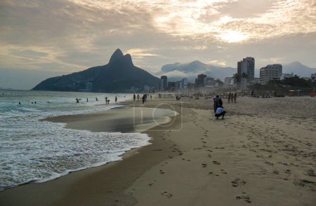 Foto de Playa de Ipanema, Río de Janeiro, Brasil - Imagen libre de derechos