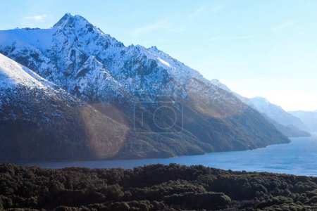 Lake Nahuel Huapi, lake in the region of Bariloche, Argentine Patagonia