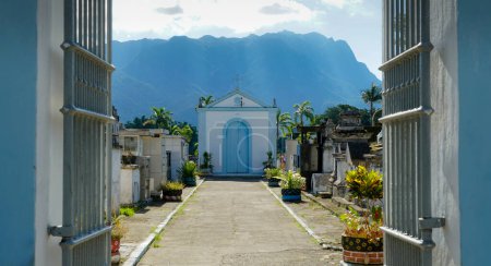 cemetery in the city of Morretes, coast of the state of Paran, Brazil