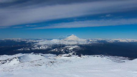 Foto de Volcán Lanin, Cordillera de los Andes, sur de Chile - Imagen libre de derechos