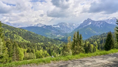 Téléchargez les photos : Paysage montagneux dans le parc national du Triglav près de Kranska Gora, Alpes juliennes, Slovénie - en image libre de droit