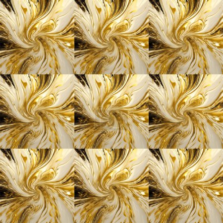 Photo for Golden seamless pattern, ornament, gold splash background, original decoration - Royalty Free Image