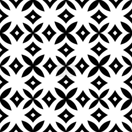 Téléchargez les photos : Noir et blanc motif géométrique abstrait moderne - en image libre de droit