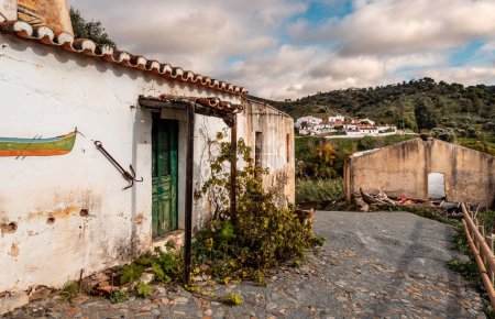 Photo for Abandoned traditional house in Mertola - Royalty Free Image