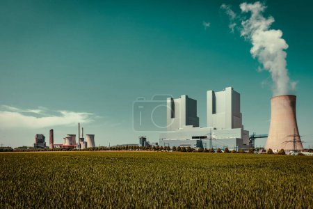 Foto de Planta de energía RWE Neurath en Grevenbroich - Imagen libre de derechos